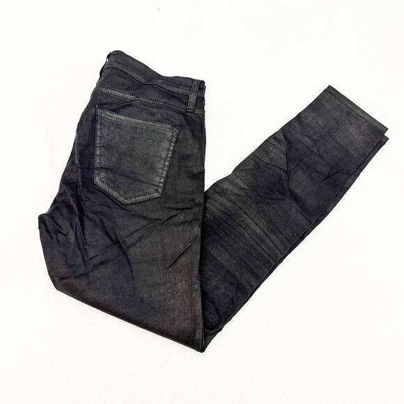 Current Elliott The Stiletto Black Skinny Denim Jeans Size 26 - Picture 9 of 9